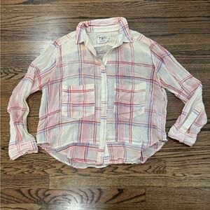 Anthropologie Holding Horses Multicolor Striped Shirt